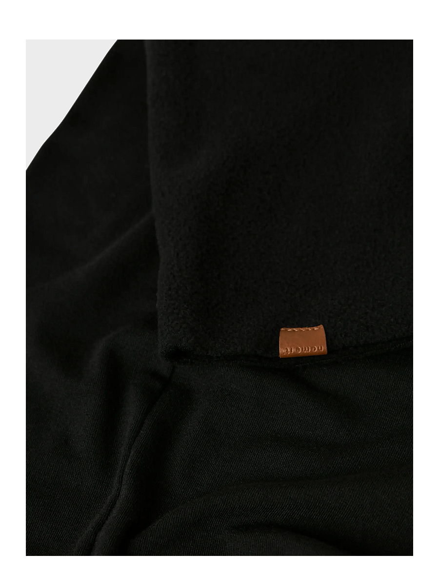 name it - NKNMUB TUBE W FLEECE 7FO - halswärmer - black - 2