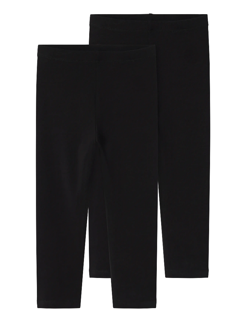 name it - NKFVIVIAN 2P CAPRI LEGGING F NOOS - multipack leggings - black - 0