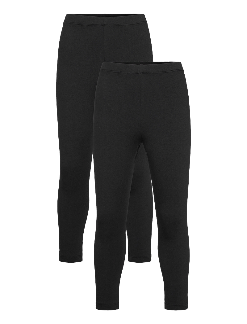 name it - NKFVIVIAN 2P CAPRI LEGGING F NOOS - multipack leggins - black - 0