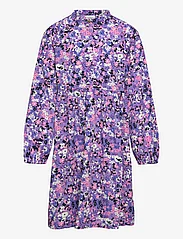 name it - NKFLUNA LS DRESS PB - laisvalaikio suknelės ilgomis rankovėmis - aster purple - 0