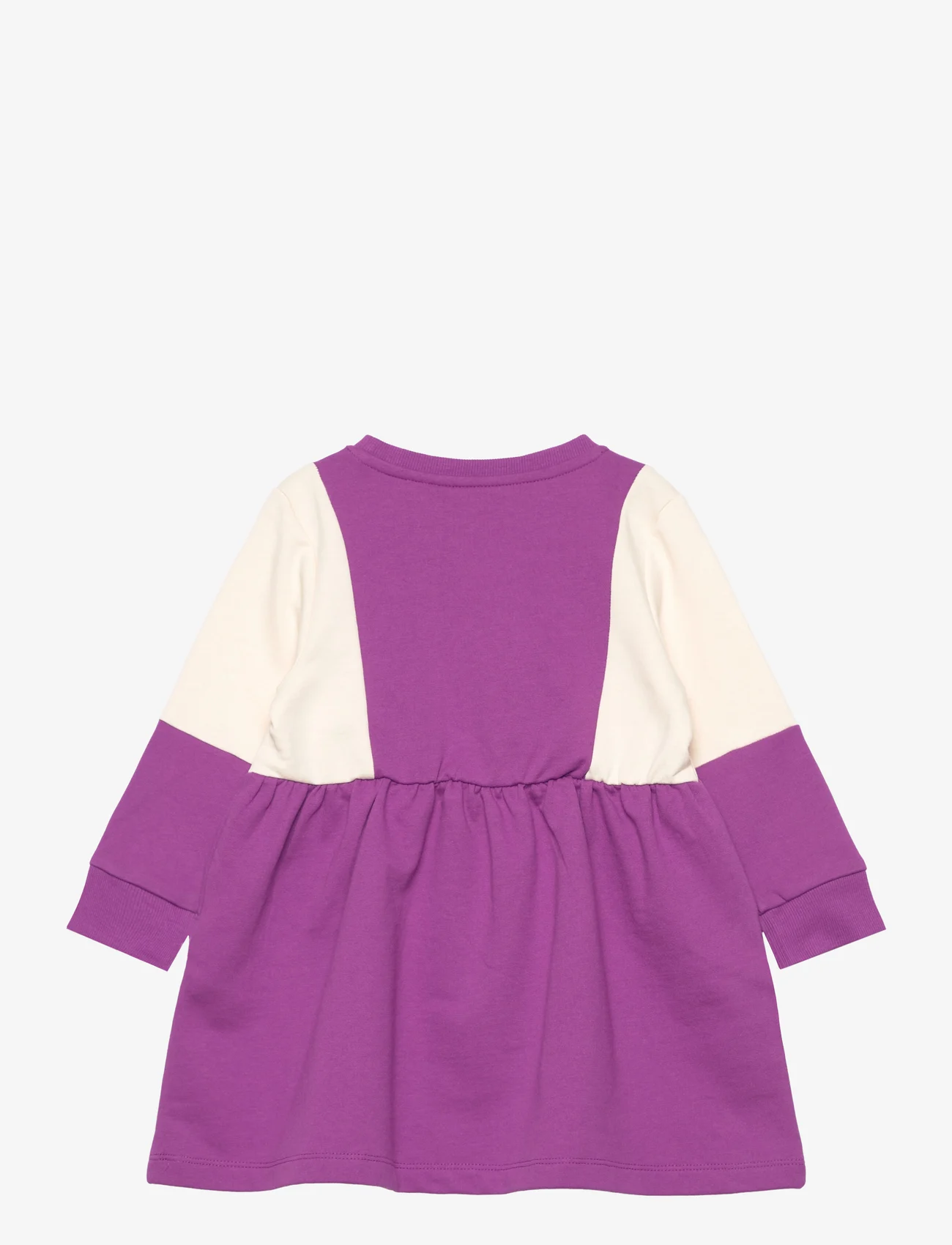 name it - NMFNILA LS SWE DRESS BRU PB - laisvalaikio suknelės ilgomis rankovėmis - hyacinth violet - 1