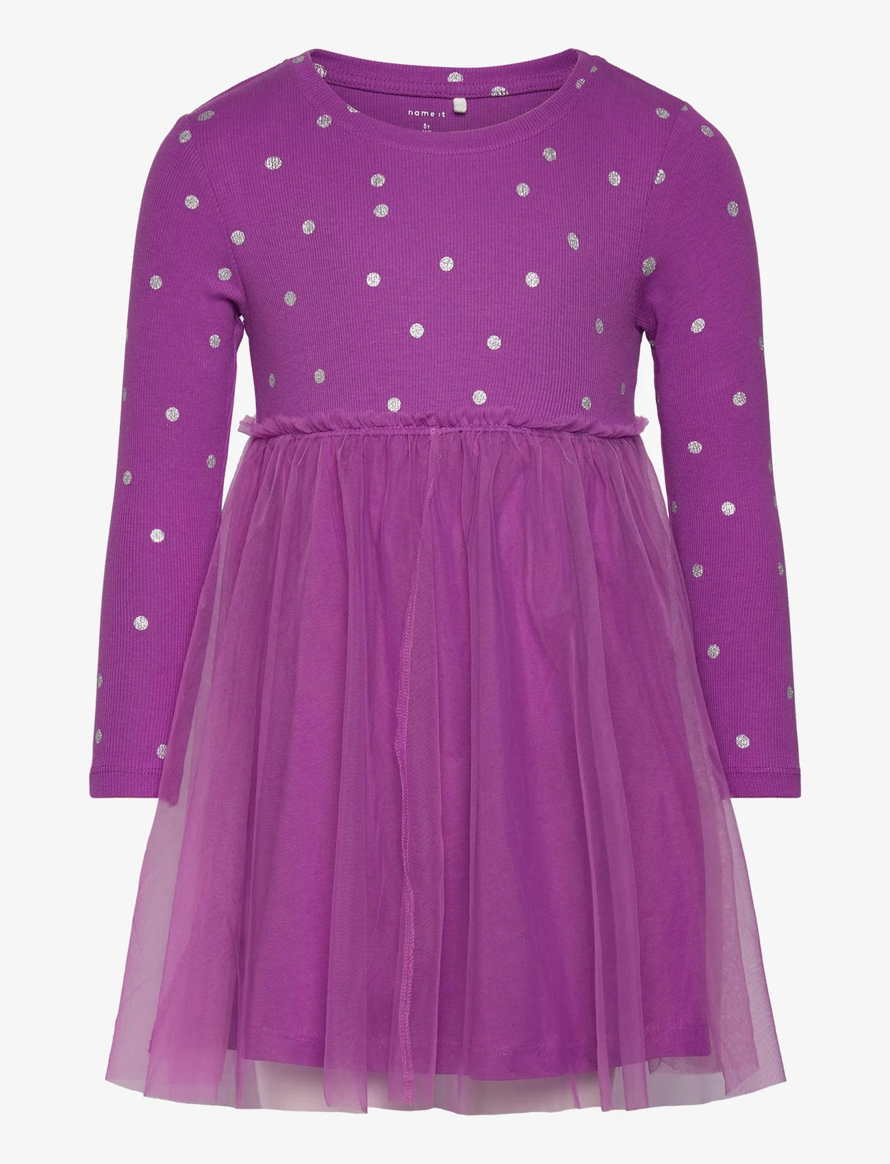 name it - NMFOFELIA LS DRESS PB - long-sleeved casual dresses - hyacinth violet - 0