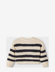 name it - NMFRIONY LS BOXY SHORT KNIT PB - jumpers - dark sapphire - 1