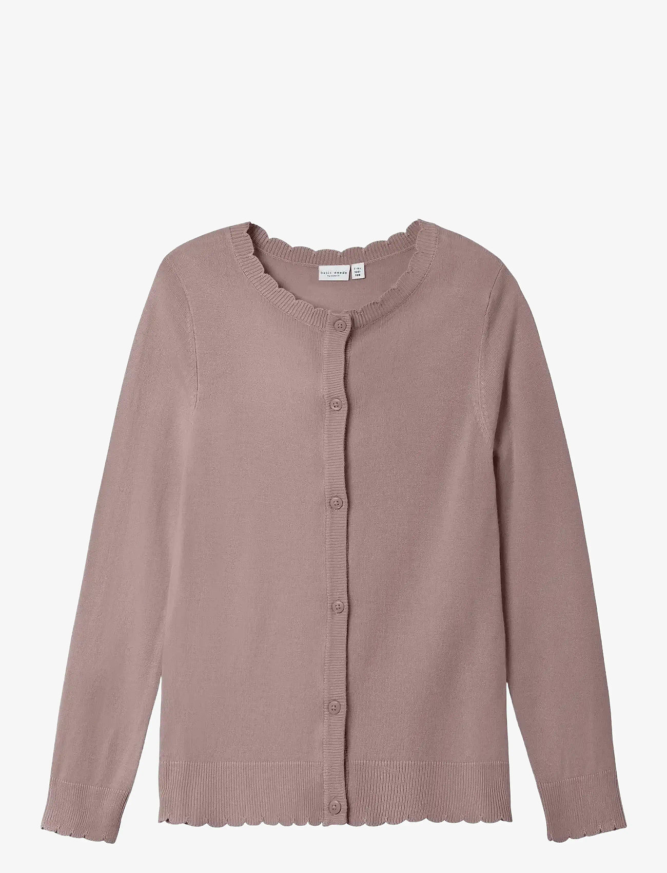 name it - NKFVAMONE LS KNIT CARD K NOOS - kardiganid - deauville mauve - 0