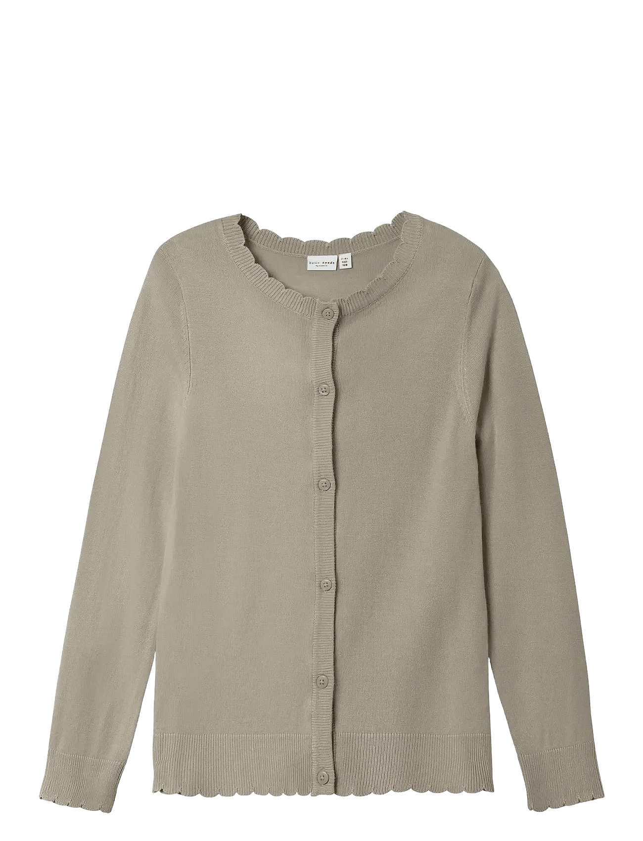 NKFVAMONE LS KNIT CARD K NOOS - PURE CASHMERE