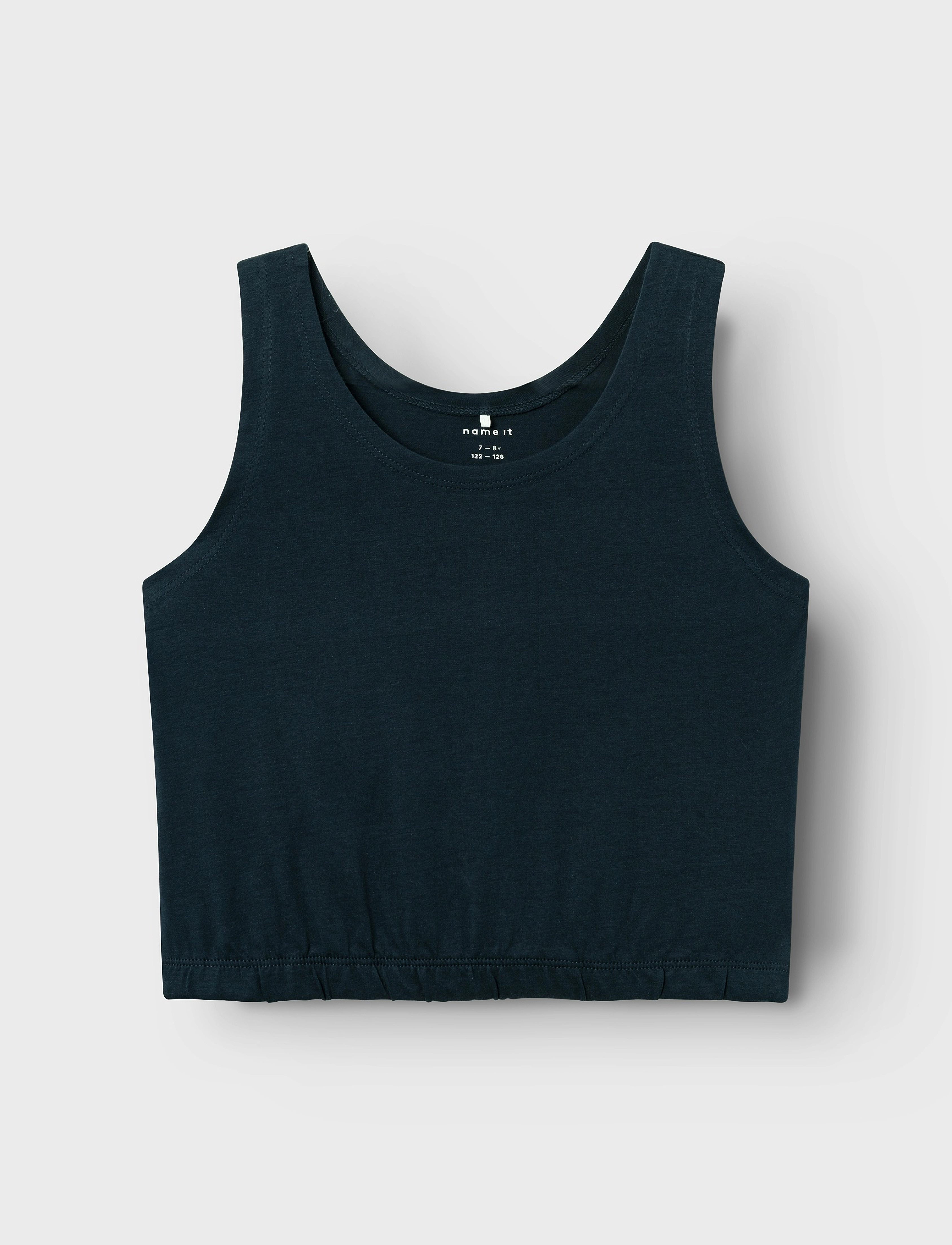 name it - NKFDANIELA CROPPED TANK TOP 2P - dark sapphire - 2