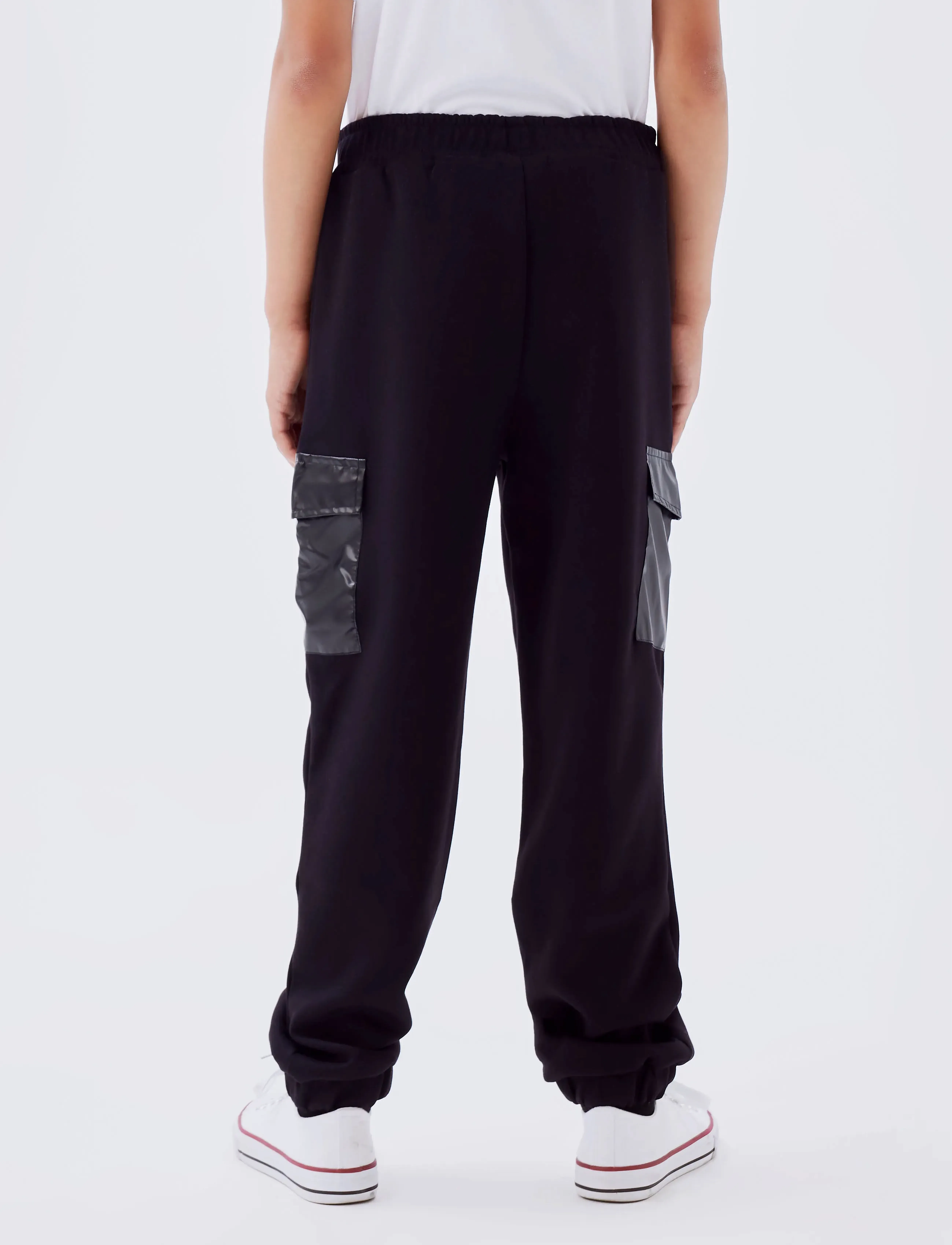 name it - NKFLELIA PANT UNB NOOS - black - 4