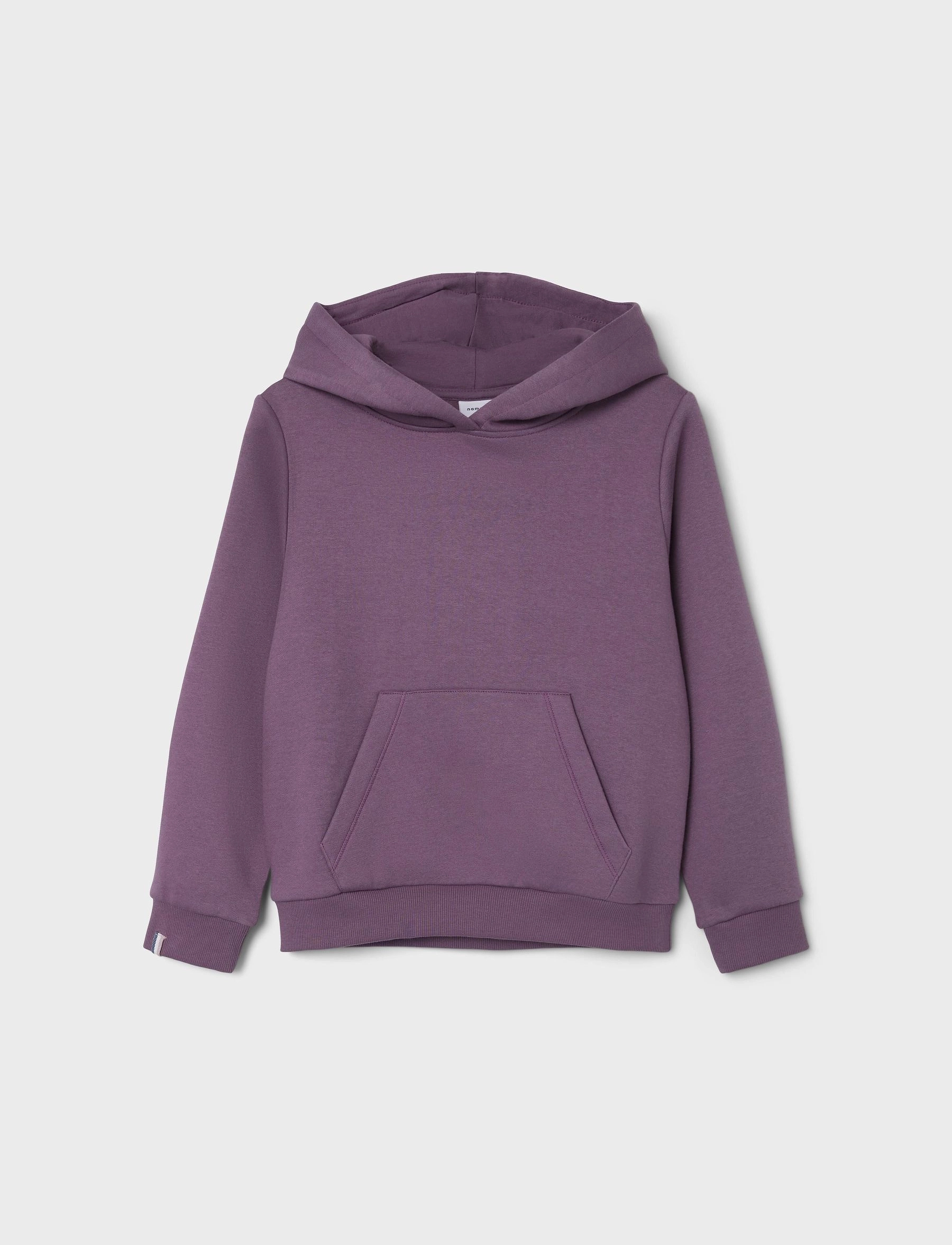 name it - NKFMALOU LS SWEAT WH BRU NOOS - arctic dusk - 3