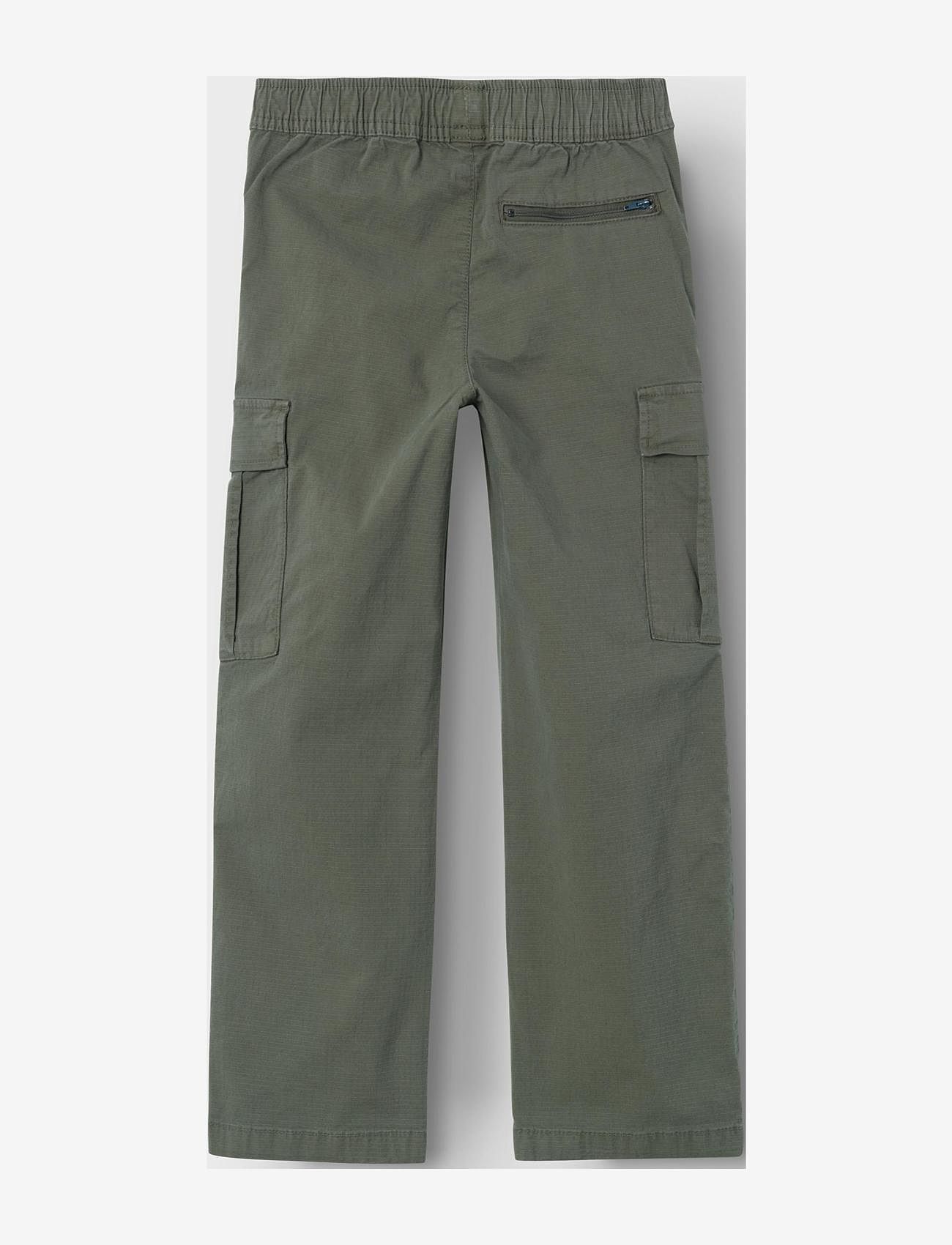 name it - NKNROME ST TWI CARGO PANT 4246-RS - thyme - 1