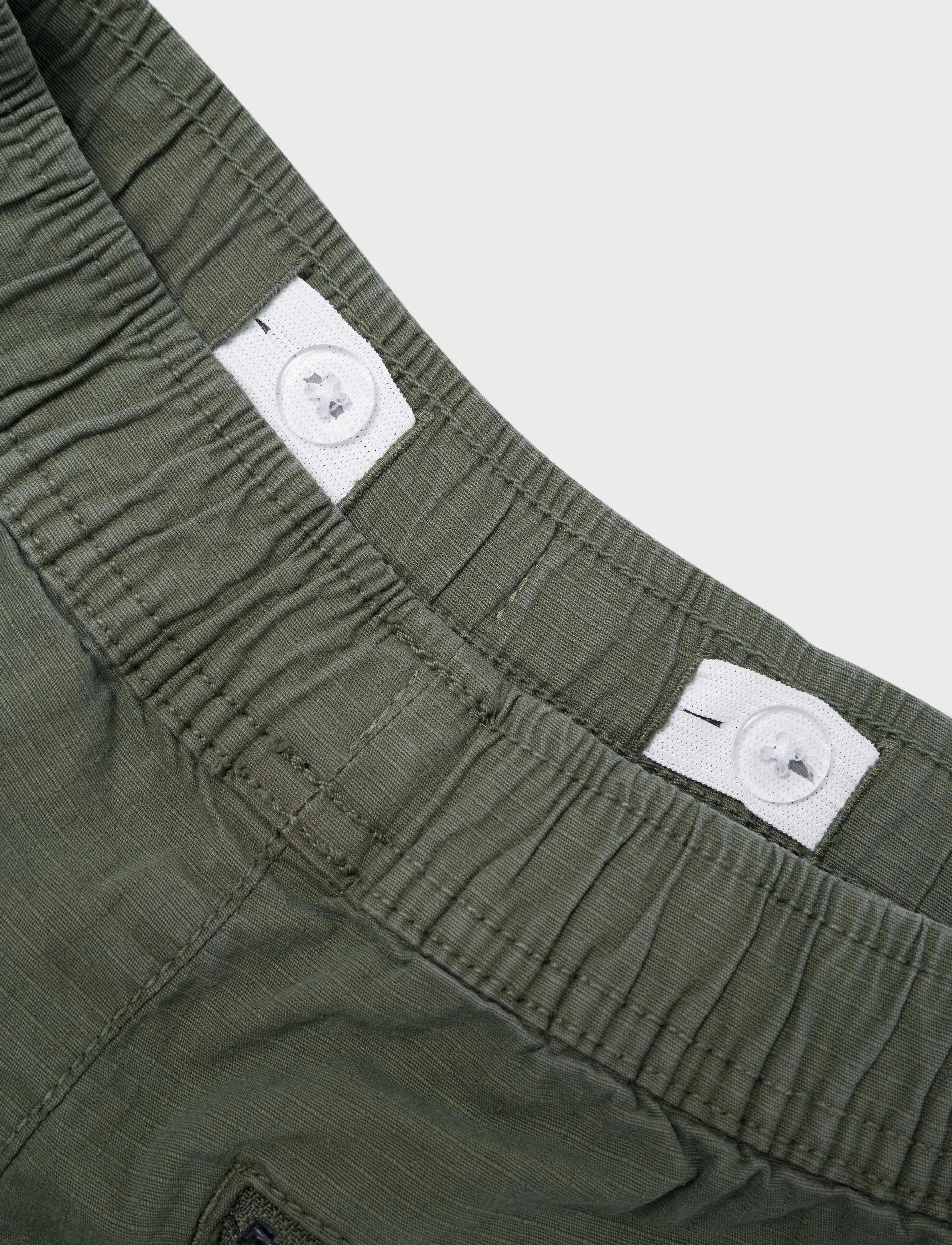 name it - NKNROME ST TWI CARGO PANT 4246-RS - thyme - 2