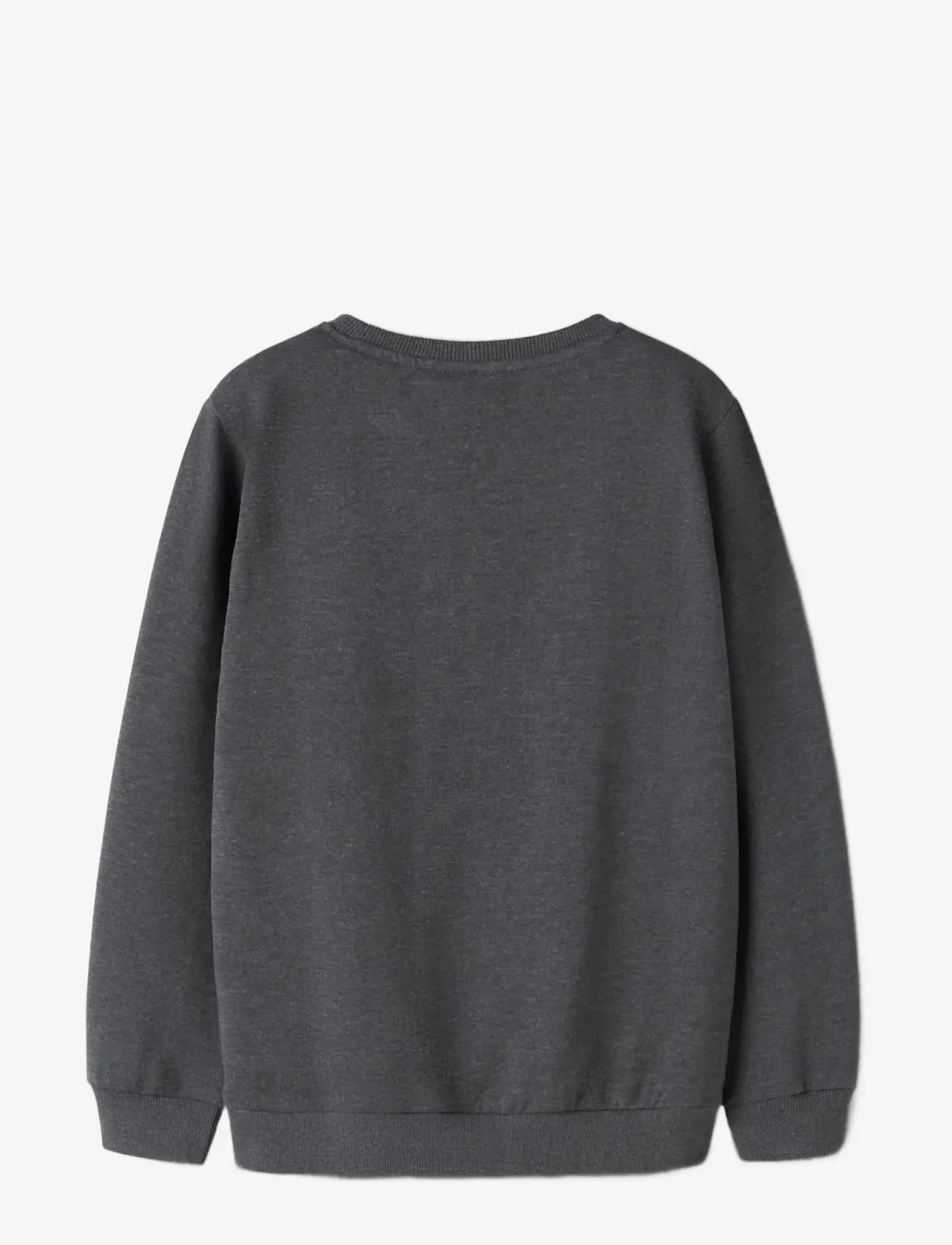 name it - NKMVIMO LS SWEAT BRU NOOS - sweatshirts - dark grey melange - 1