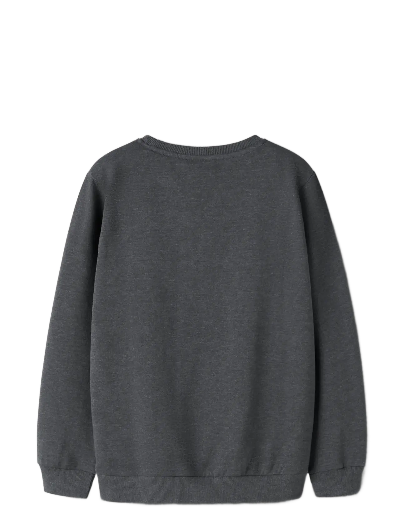 name it - NKMVIMO LS SWEAT BRU NOOS - sweatshirts - dark grey melange - 1