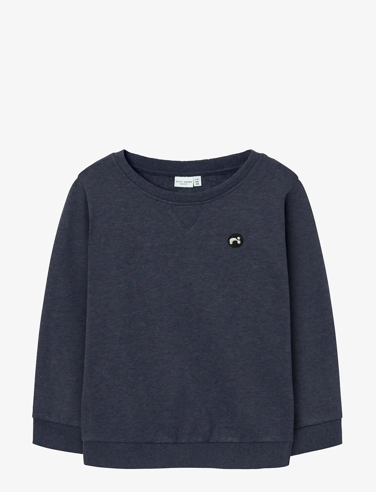 name it - NKMVIMO LS SWEAT BRU NOOS - collegepaidat - dark sapphire - 1