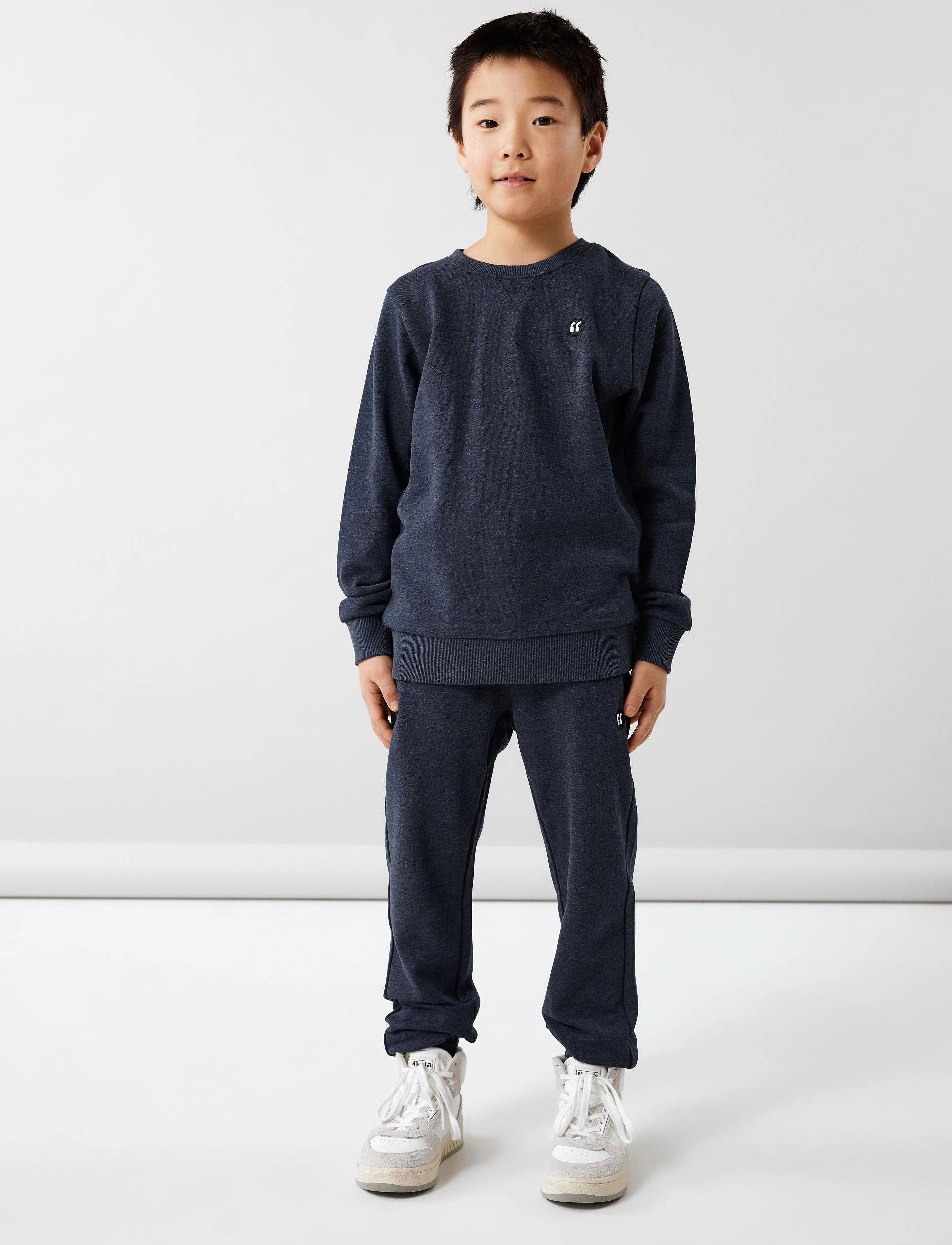 name it NKMVIMO LS SWEAT BRU NOOS - Sweats et sweats à capuche - DARK SAPPHIRE / navy