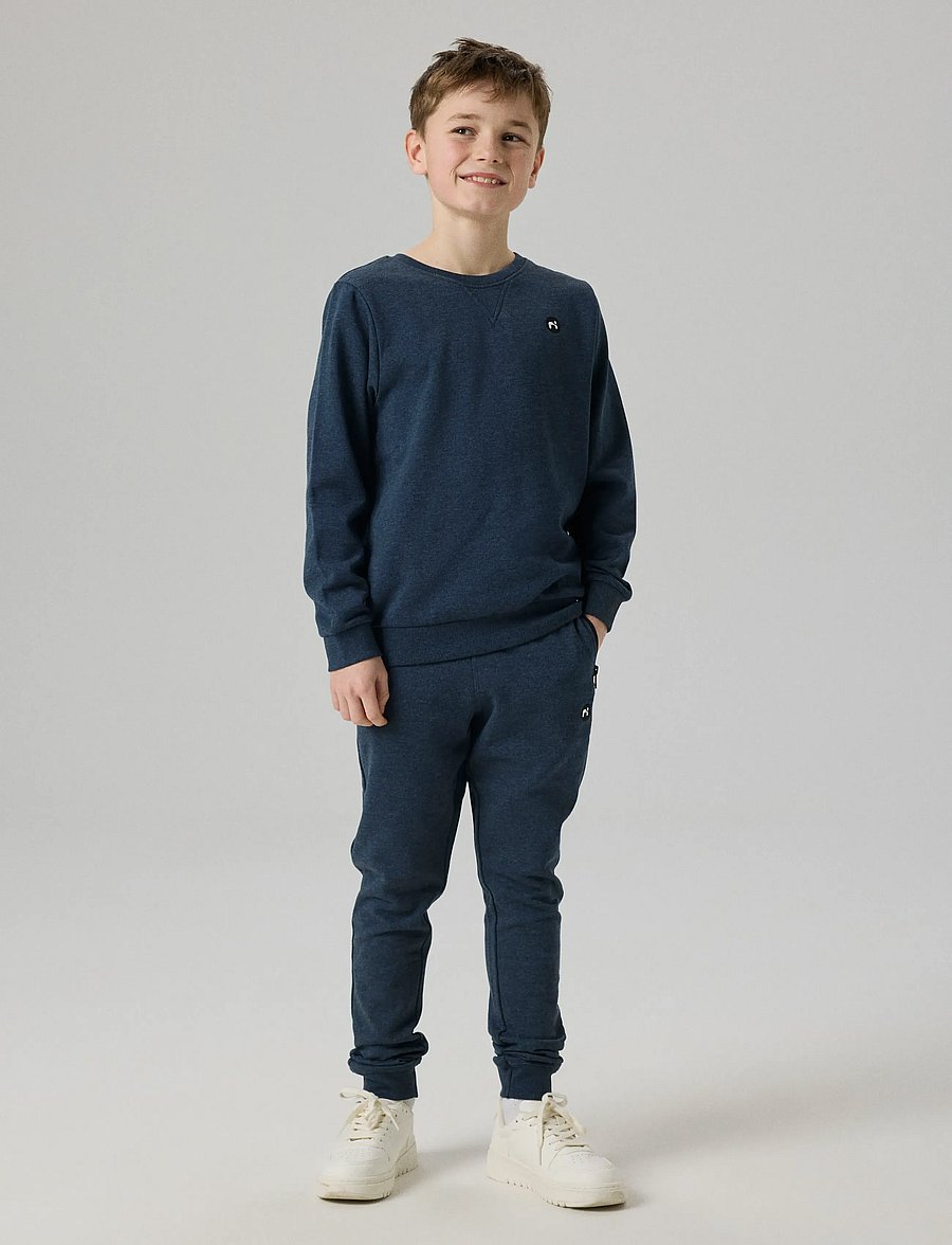 name it - NKMVIMO LS SWEAT BRU NOOS - sweatshirts - dark sapphire - 0
