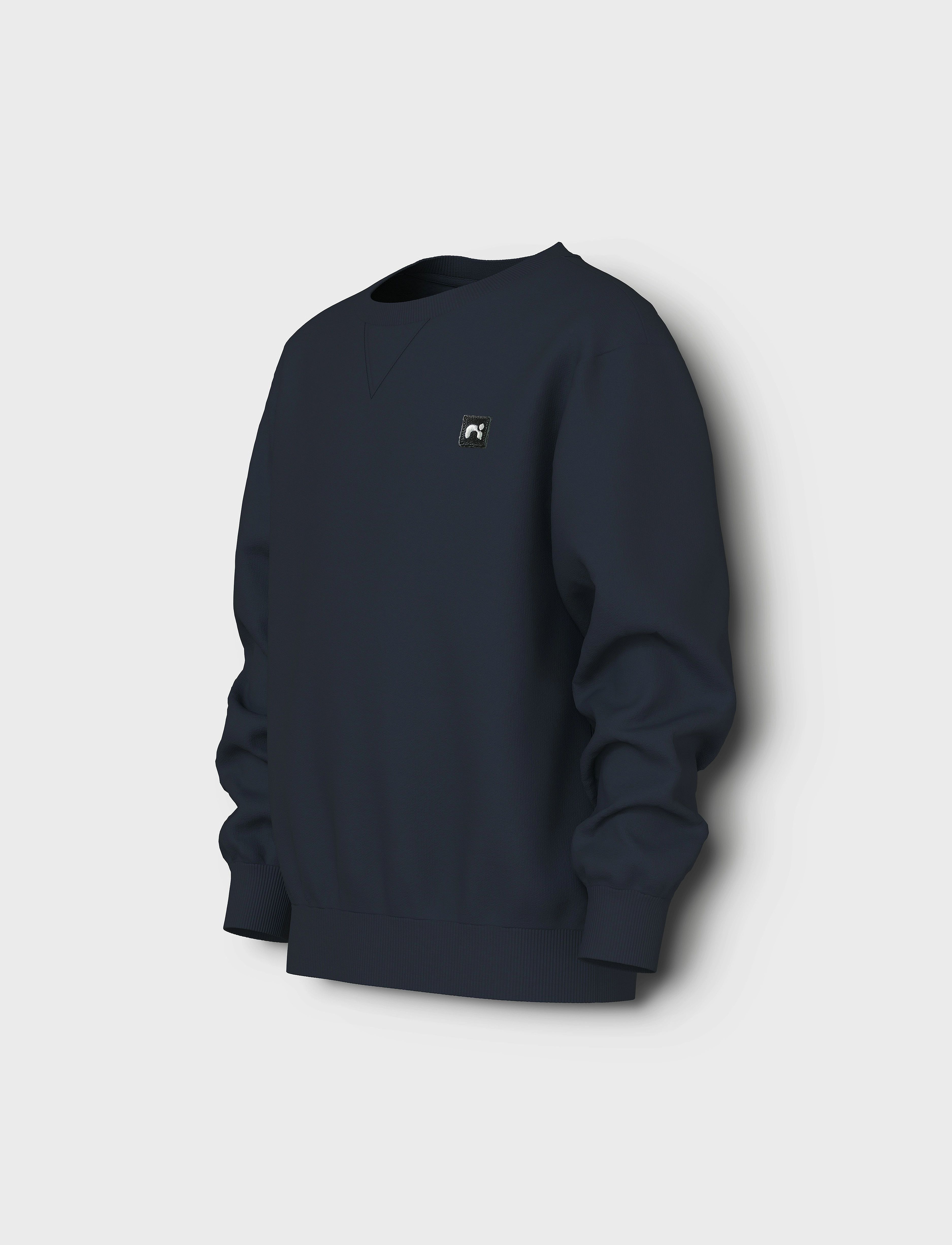 name it - NKMVIMO LS SWEAT BRU NOOS - sweatshirts - dark sapphire - 4