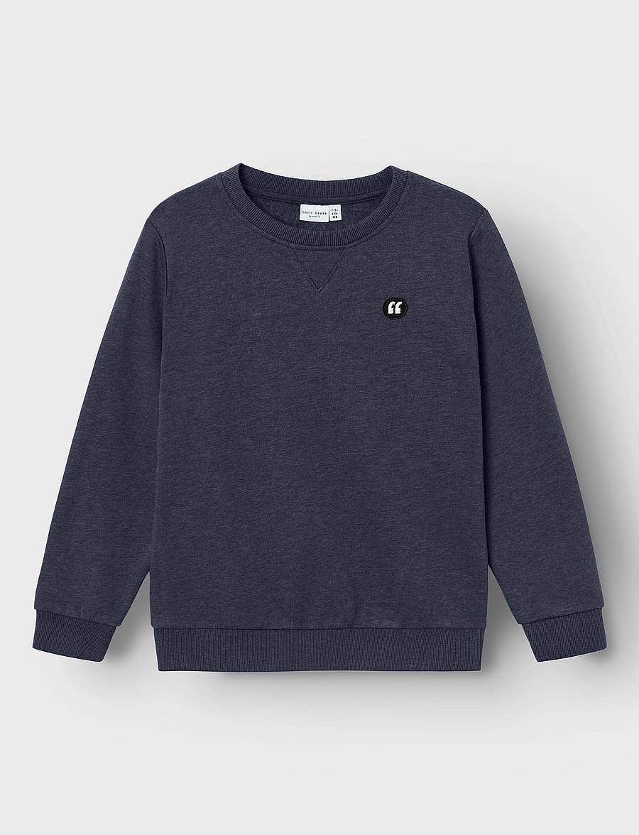 name it - NKMVIMO LS SWEAT BRU NOOS - sweatshirts - dark sapphire - 5