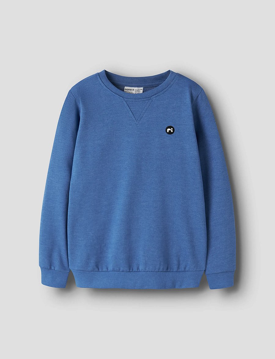name it - NKMVIMO LS SWEAT BRU NOOS - sweatshirts - delft - 0