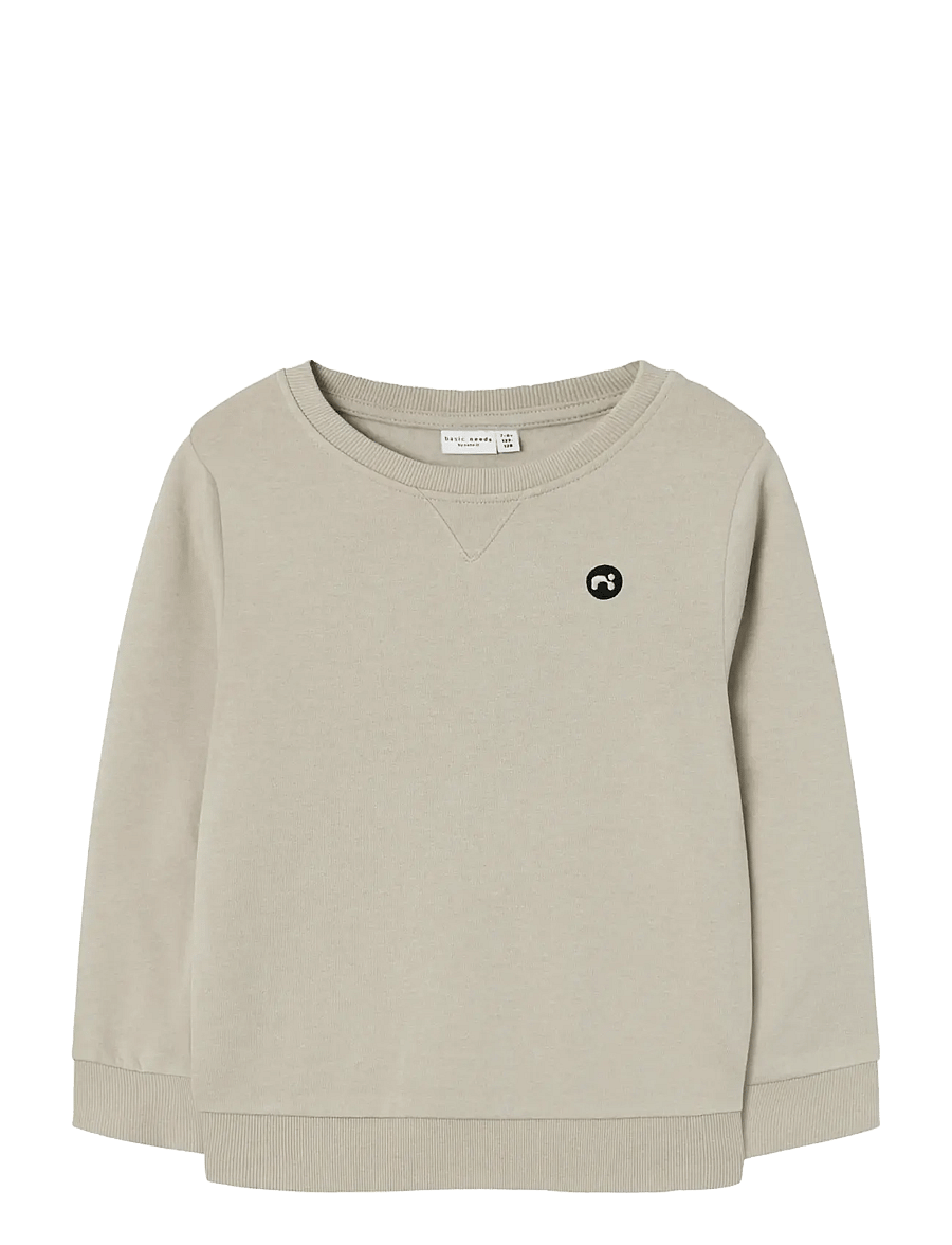 name it - NKMVIMO LS SWEAT BRU NOOS - sweatshirts - pure cashmere - 1