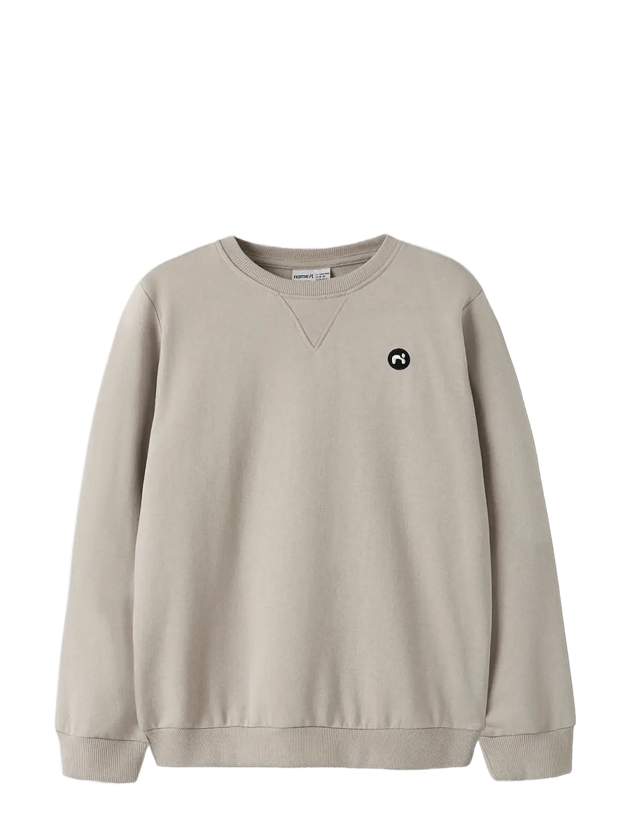 name it - NKMVIMO LS SWEAT BRU NOOS - sweatshirts - pure cashmere - 3