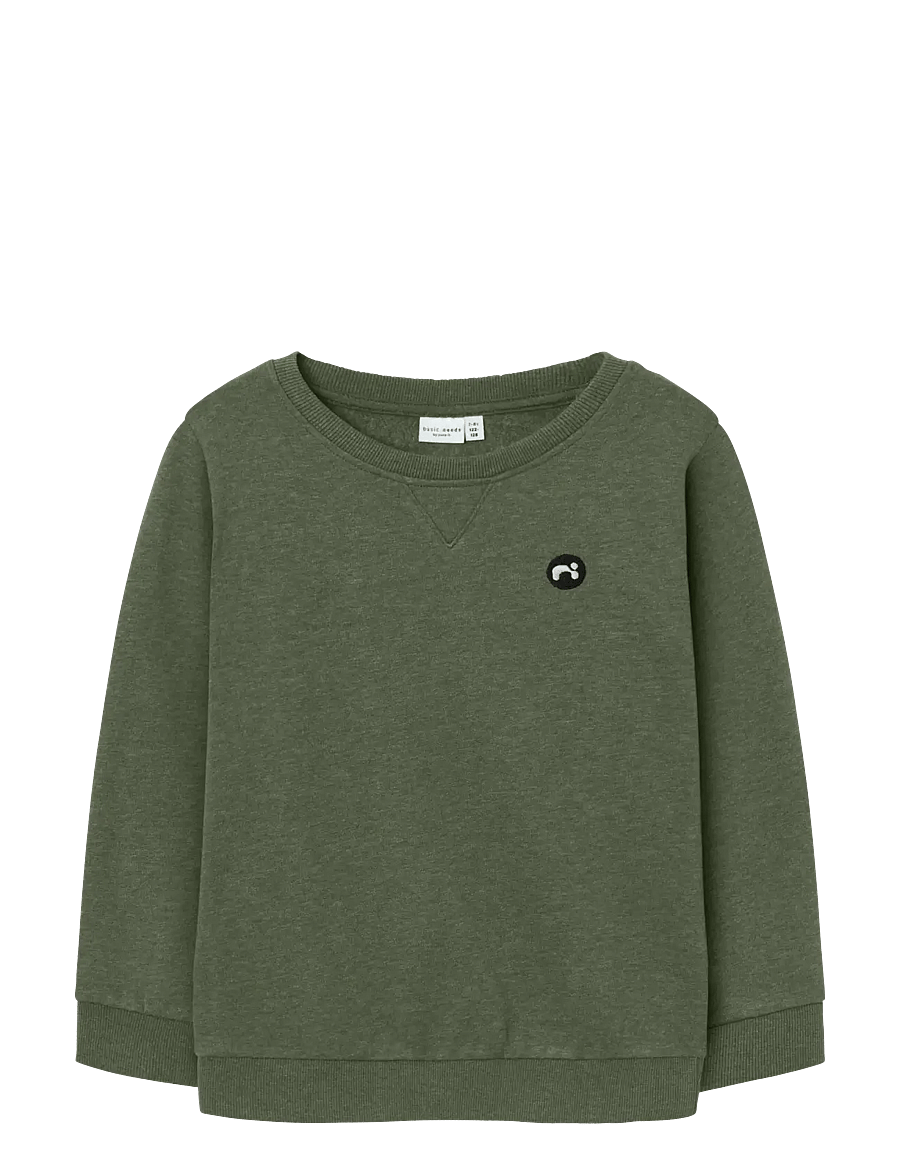 name it - NKMVIMO LS SWEAT BRU NOOS - sweatshirts - rifle green - 1