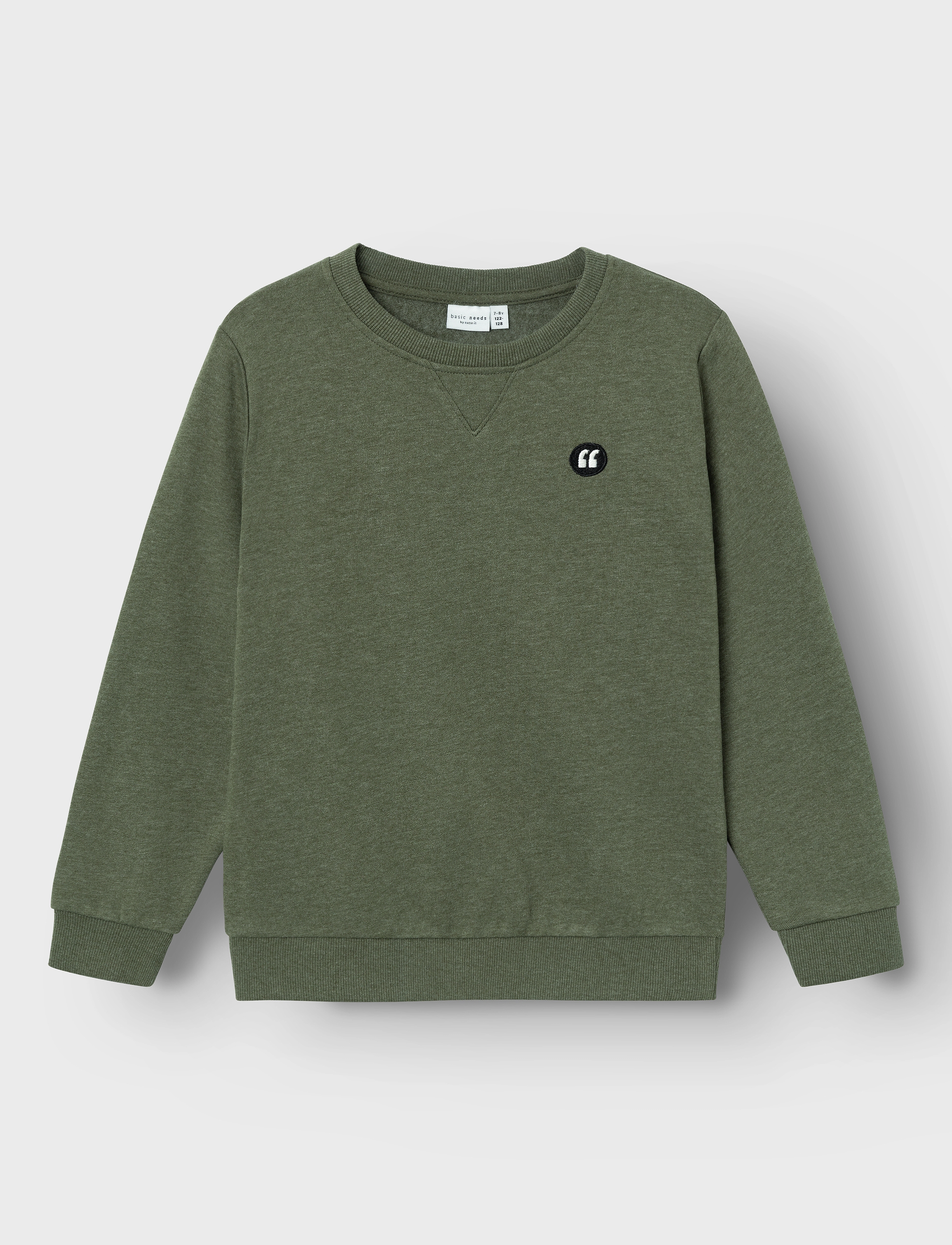 name it - NKMVIMO LS SWEAT BRU NOOS - sweatshirts - rifle green - 3