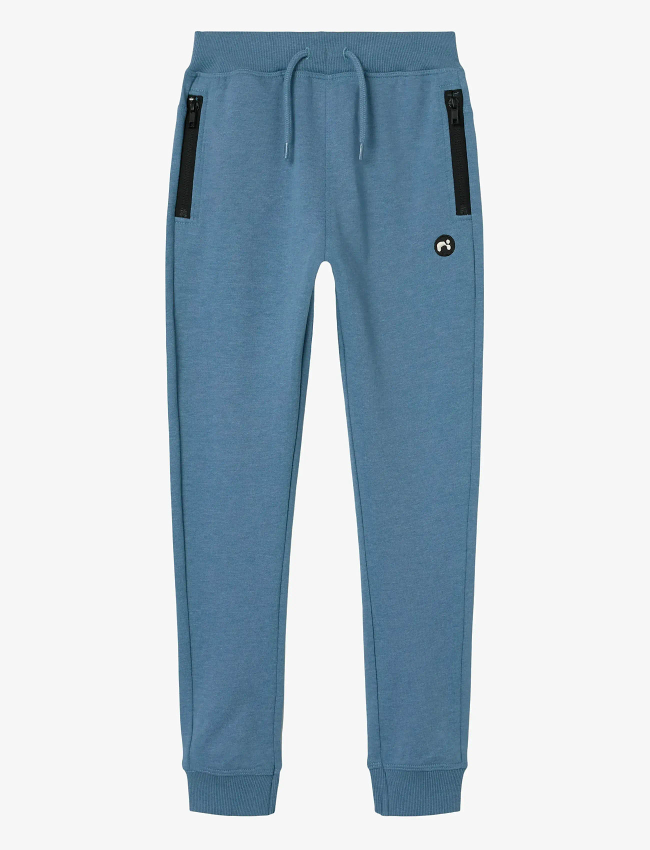name it - NKMVIMO SWE PANT BRU NOOS - dressipüksid - coronet blue - 1