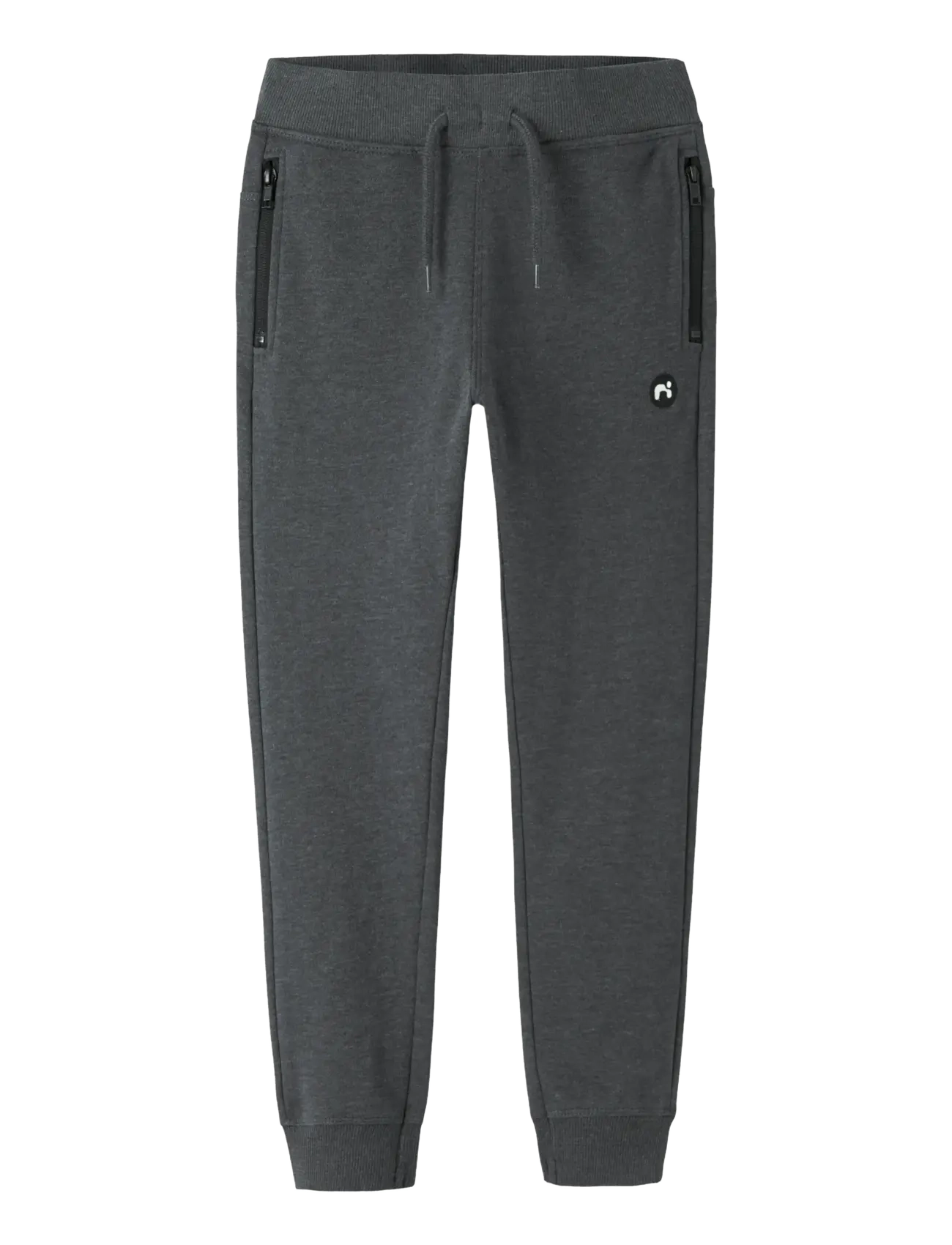 name it NKMVIMO SWE PANT BRU NOOS - Kläder - DARK GREY MELANGE / grey