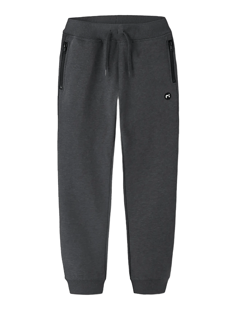 name it - NKMVIMO SWE PANT BRU NOOS - jogginghosen - dark grey melange - 3