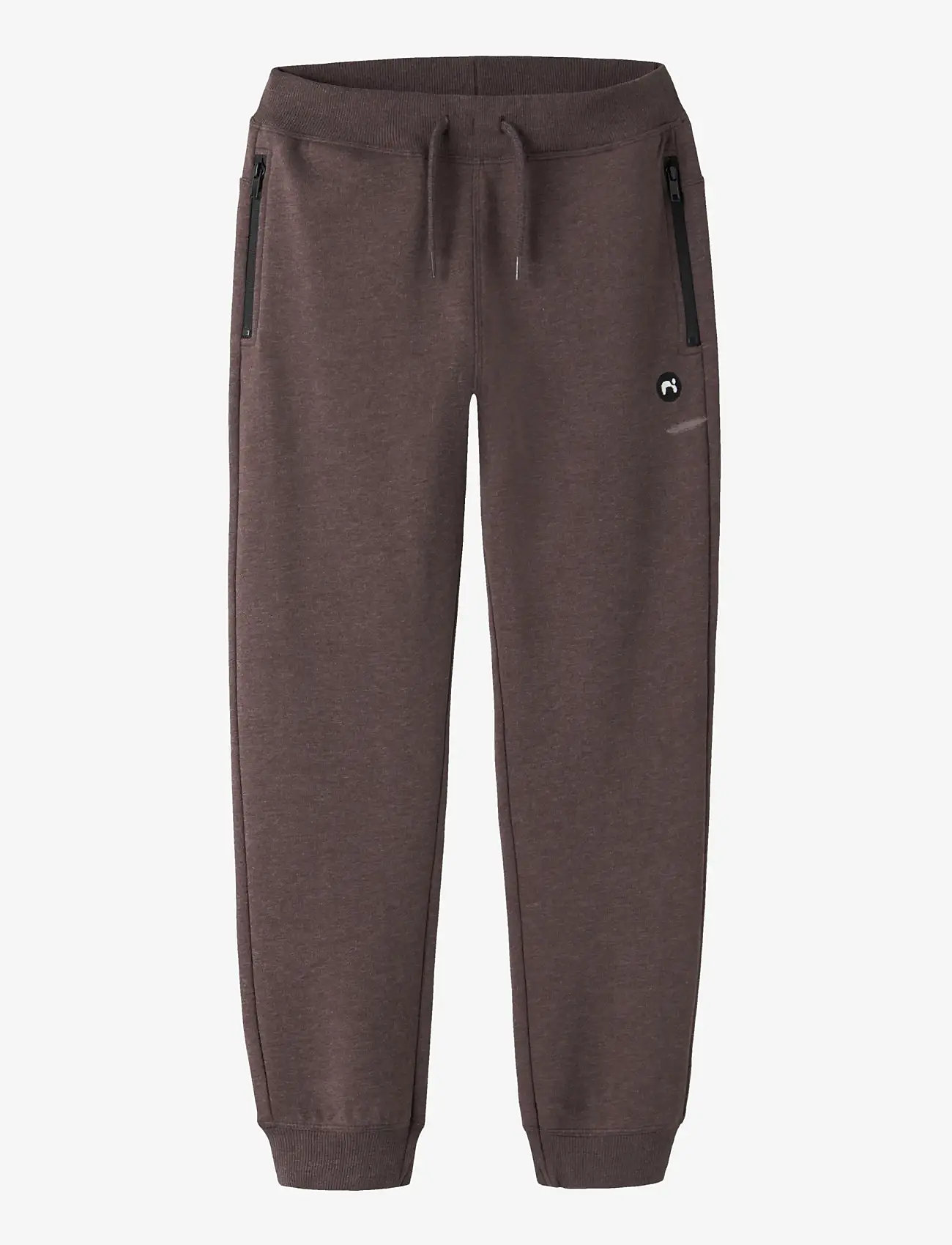 name it - NKMVIMO SWE PANT BRU NOOS - sweatpants - french roast - 0