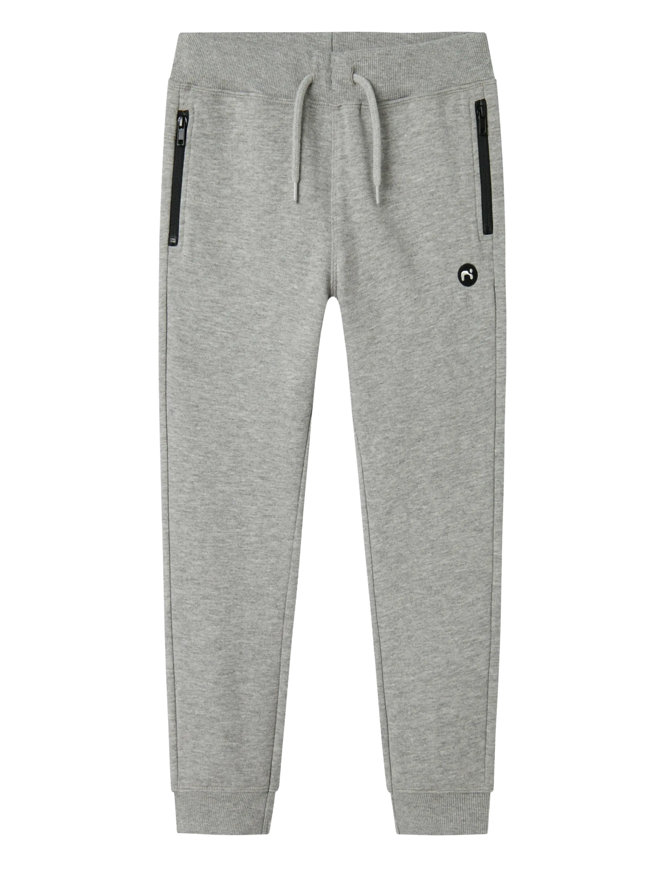 name it NKMVIMO SWE PANT BRU NOOS - Mjukisbyxor - GREY MELANGE / grey