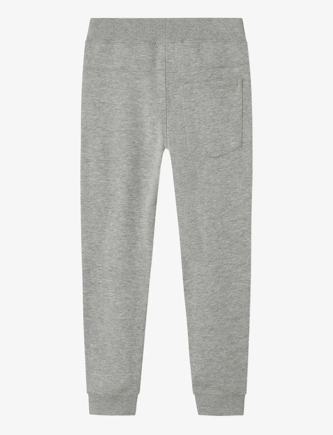 name it - NKMVIMO SWE PANT BRU NOOS - sweatpants - grey melange - 2