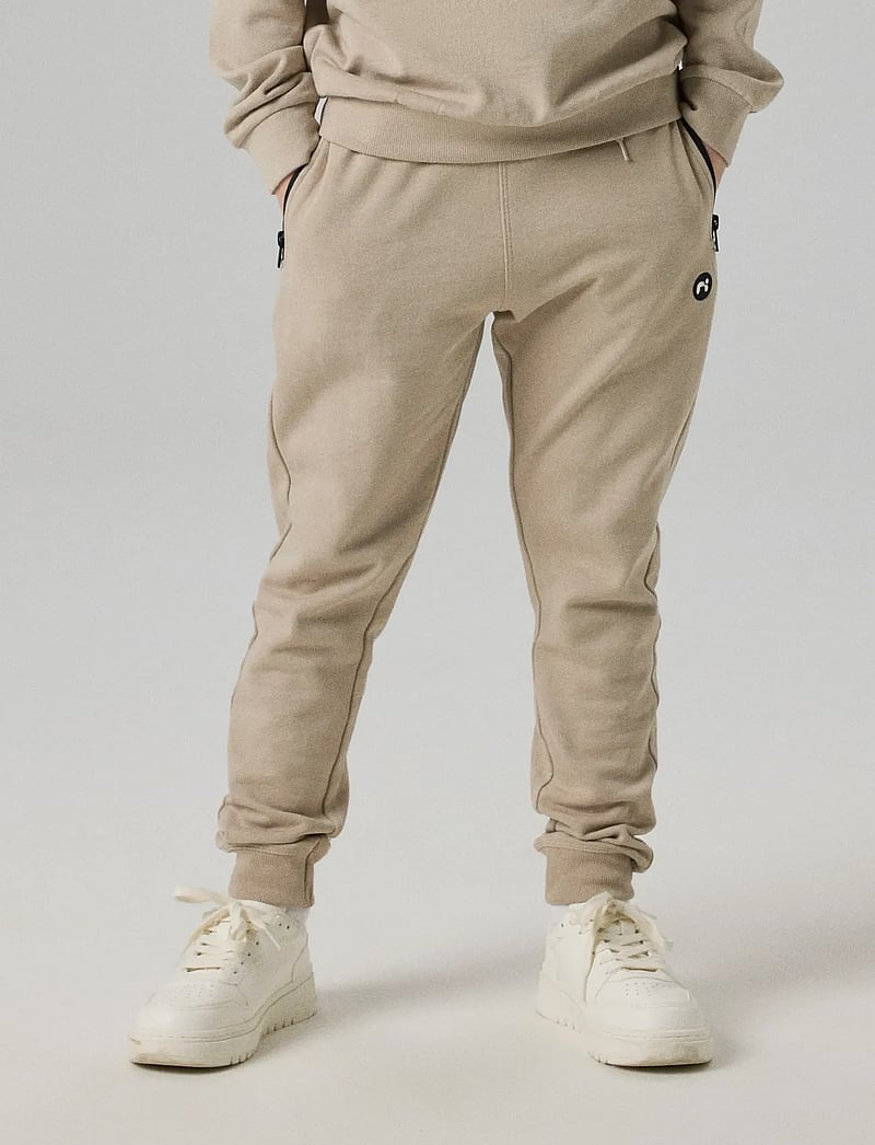 name it - NKMVIMO SWE PANT BRU NOOS - jogginghosen - pure cashmere - 0