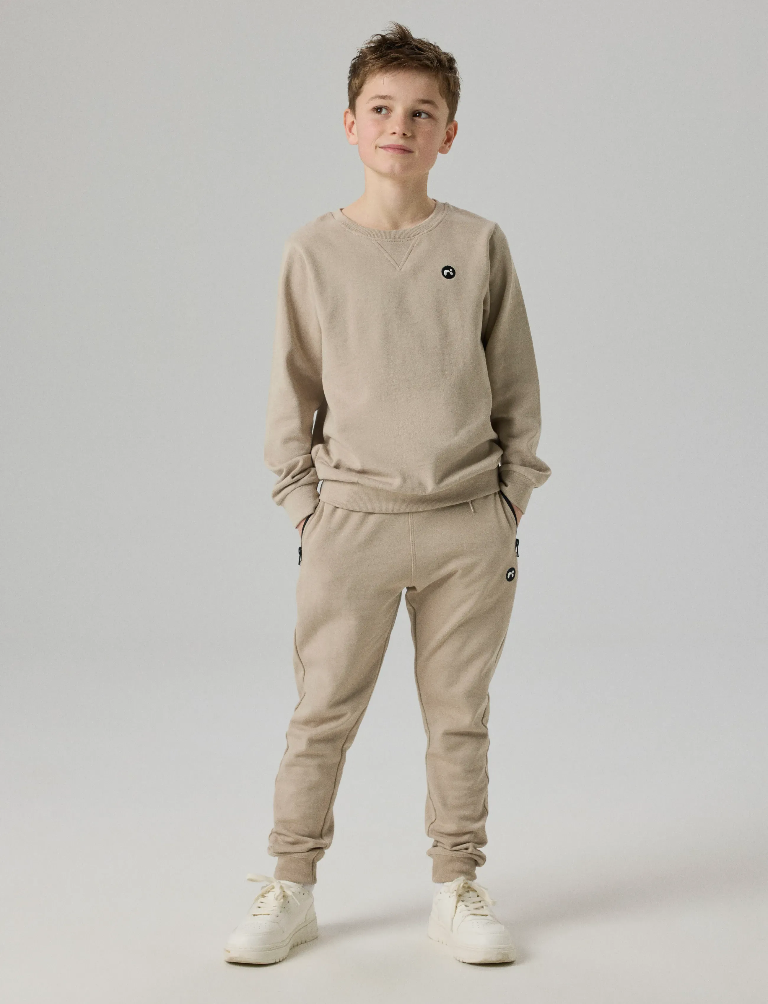 name it - NKMVIMO SWE PANT BRU NOOS - mažiausios kainos - pure cashmere - 3