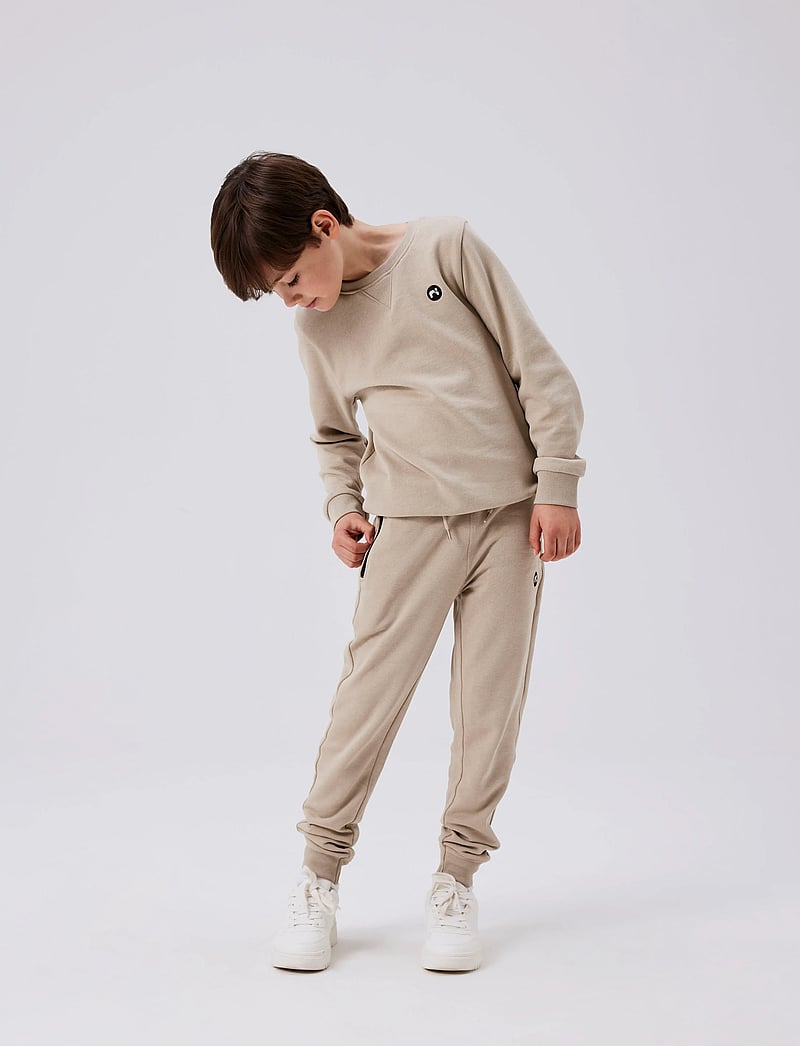 name it - NKMVIMO SWE PANT BRU NOOS - jogginghosen - pure cashmere - 3