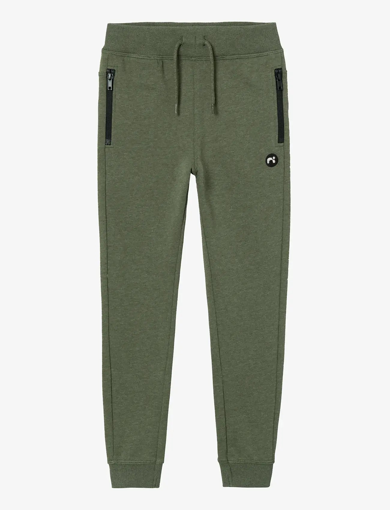 name it - NKMVIMO SWE PANT BRU NOOS - mjukisbyxor - rifle green - 0