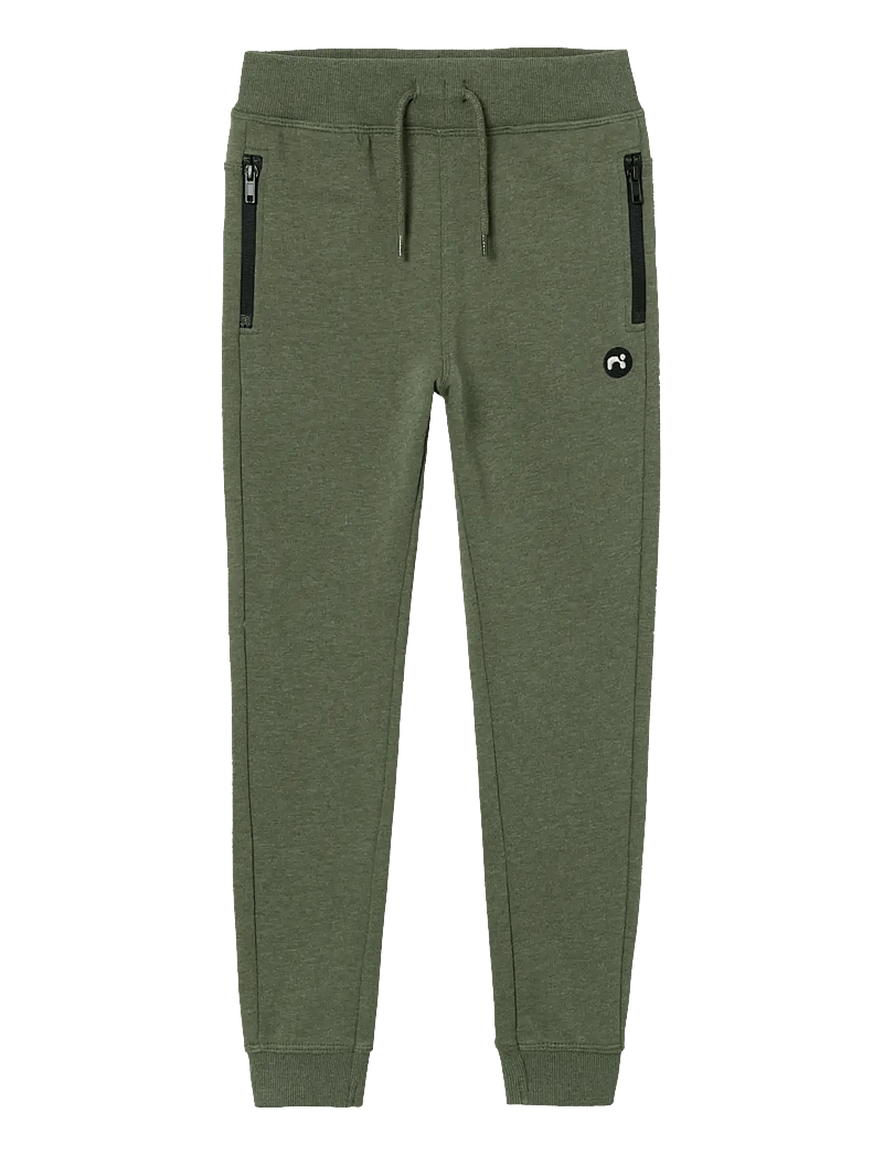 name it - NKMVIMO SWE PANT BRU NOOS - jogginghosen - rifle green - 0