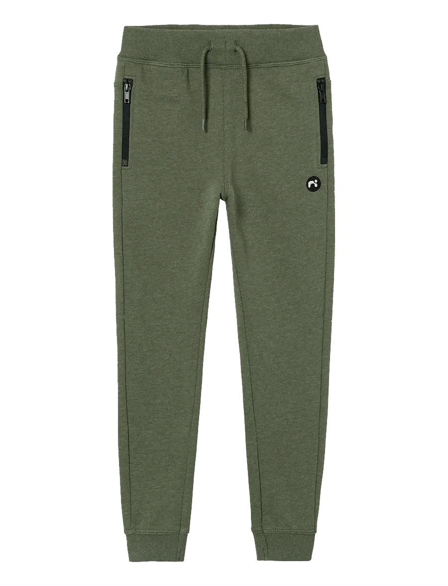 name it - NKMVIMO SWE PANT BRU NOOS - jogginghosen - rifle green - 0