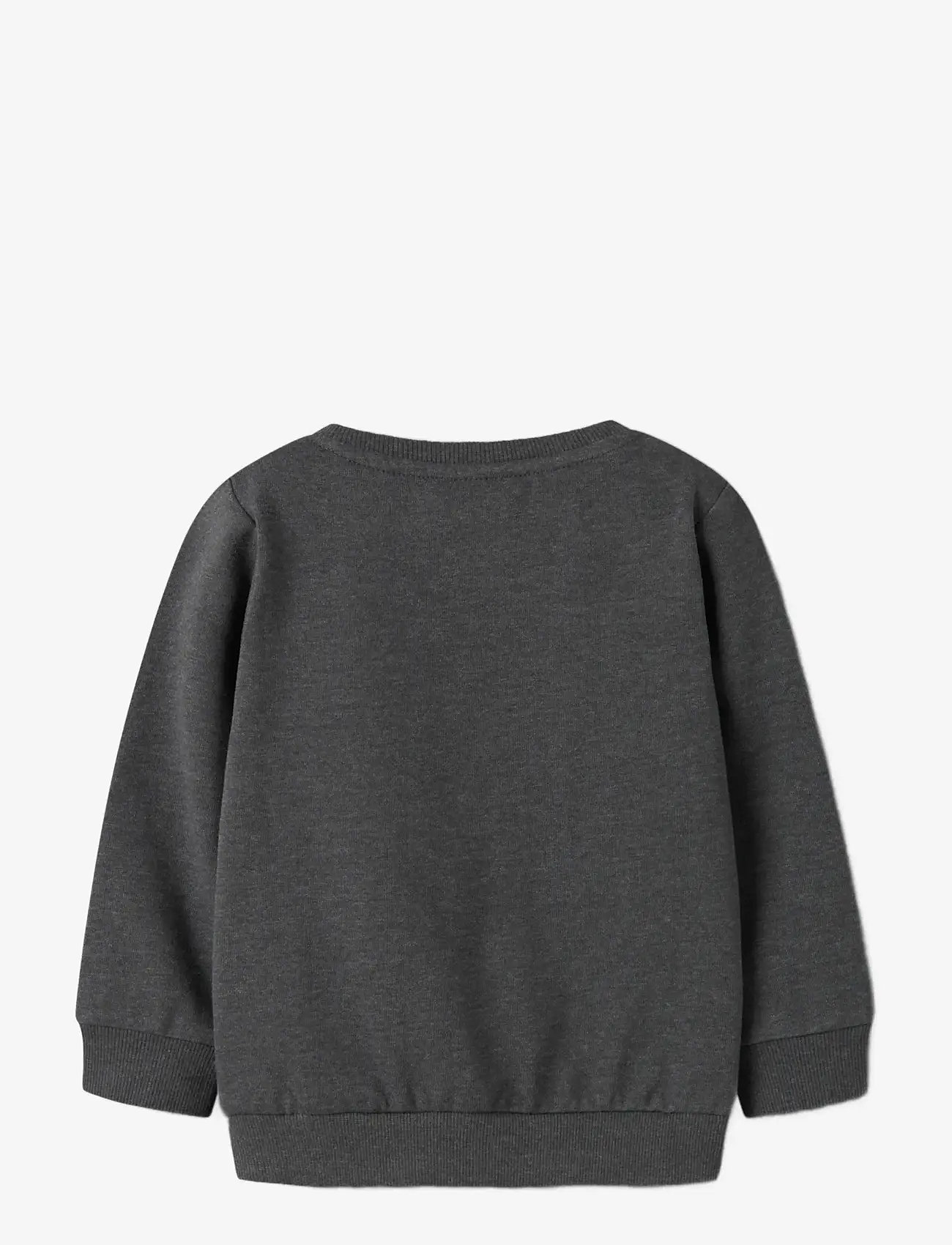 name it - NMMVIMO LS SWEAT BRU NOOS - sweatshirts - dark grey melange - 2