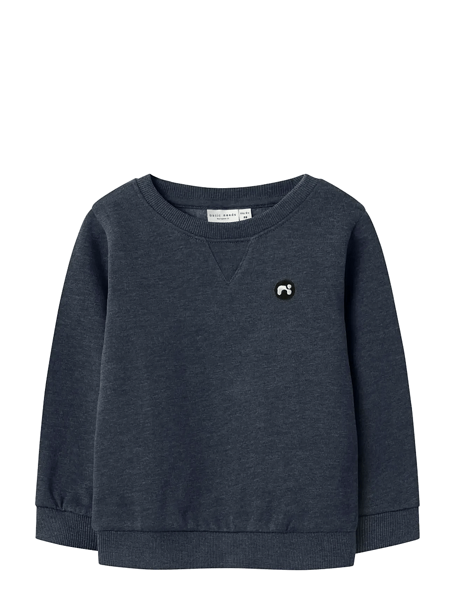 name it - NMMVIMO LS SWEAT BRU NOOS - sweatshirts - dark sapphire - 1