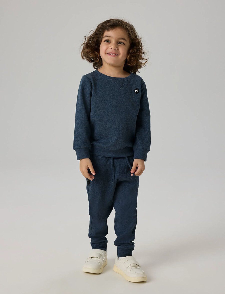 name it - NMMVIMO LS SWEAT BRU NOOS - sweatshirts - dark sapphire - 0