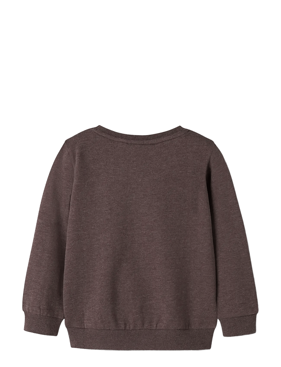name it - NMMVIMO LS SWEAT BRU NOOS - sweatshirts - french roast - 1