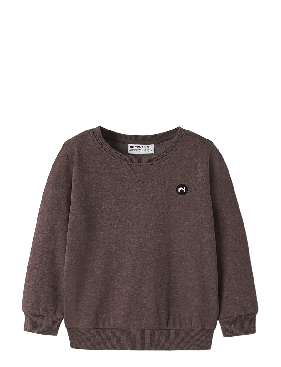 name it - NMMVIMO LS SWEAT BRU NOOS - sweatshirts - french roast - 2