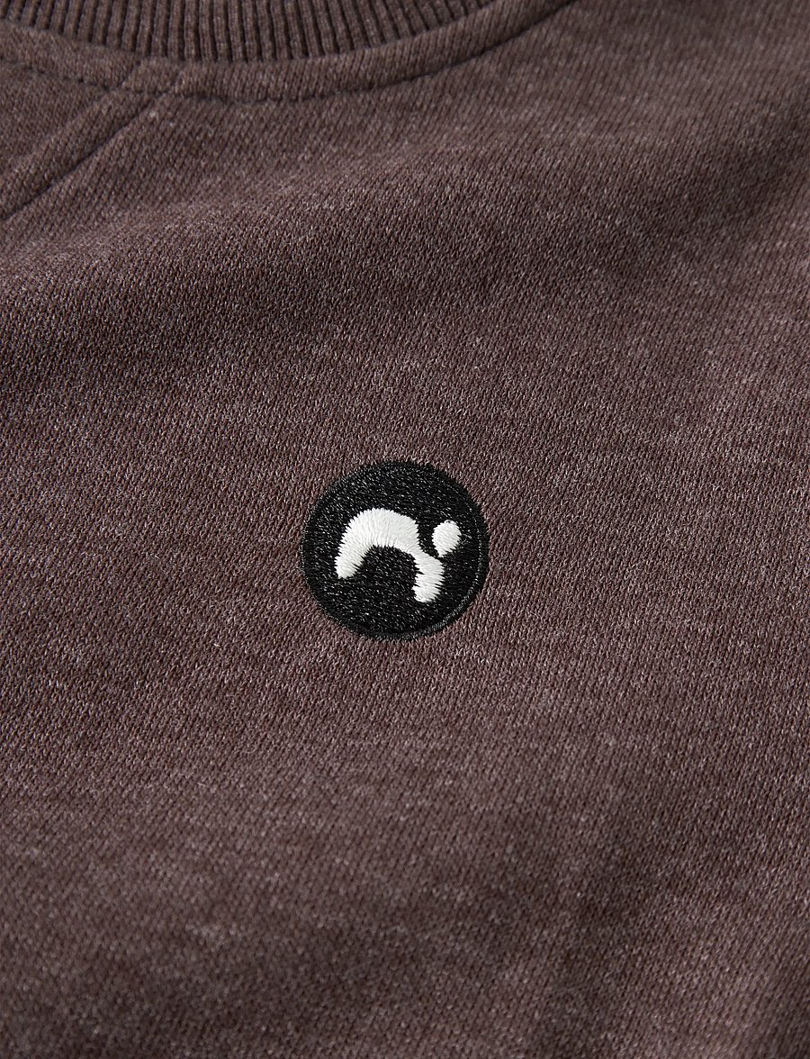 name it - NMMVIMO LS SWEAT BRU NOOS - sweatshirts - french roast - 3