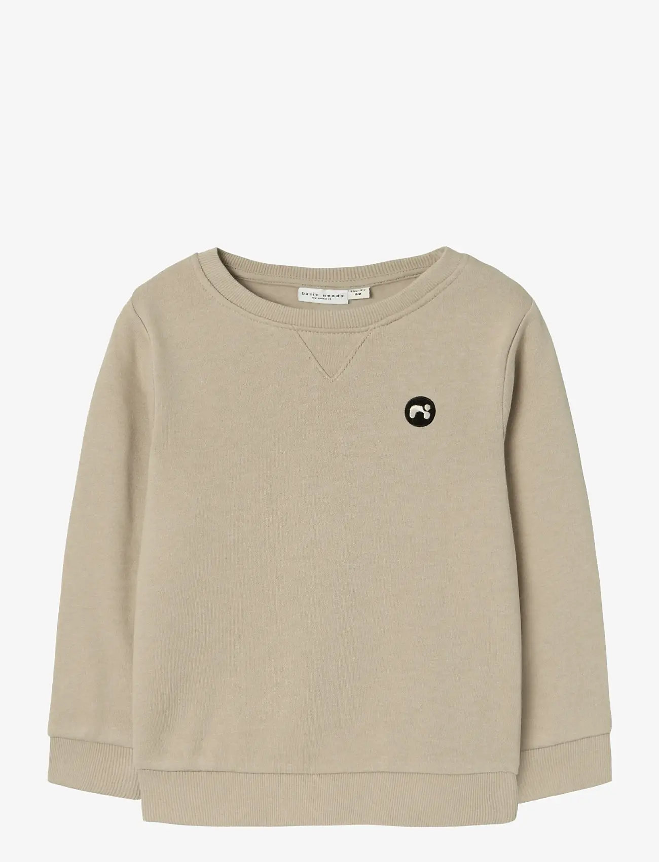 name it - NMMVIMO LS SWEAT BRU NOOS - sweatshirts - pure cashmere - 1