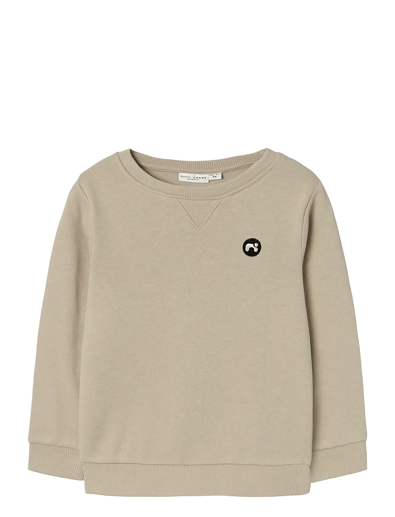 name it - NMMVIMO LS SWEAT BRU NOOS - sweatshirts - pure cashmere - 1