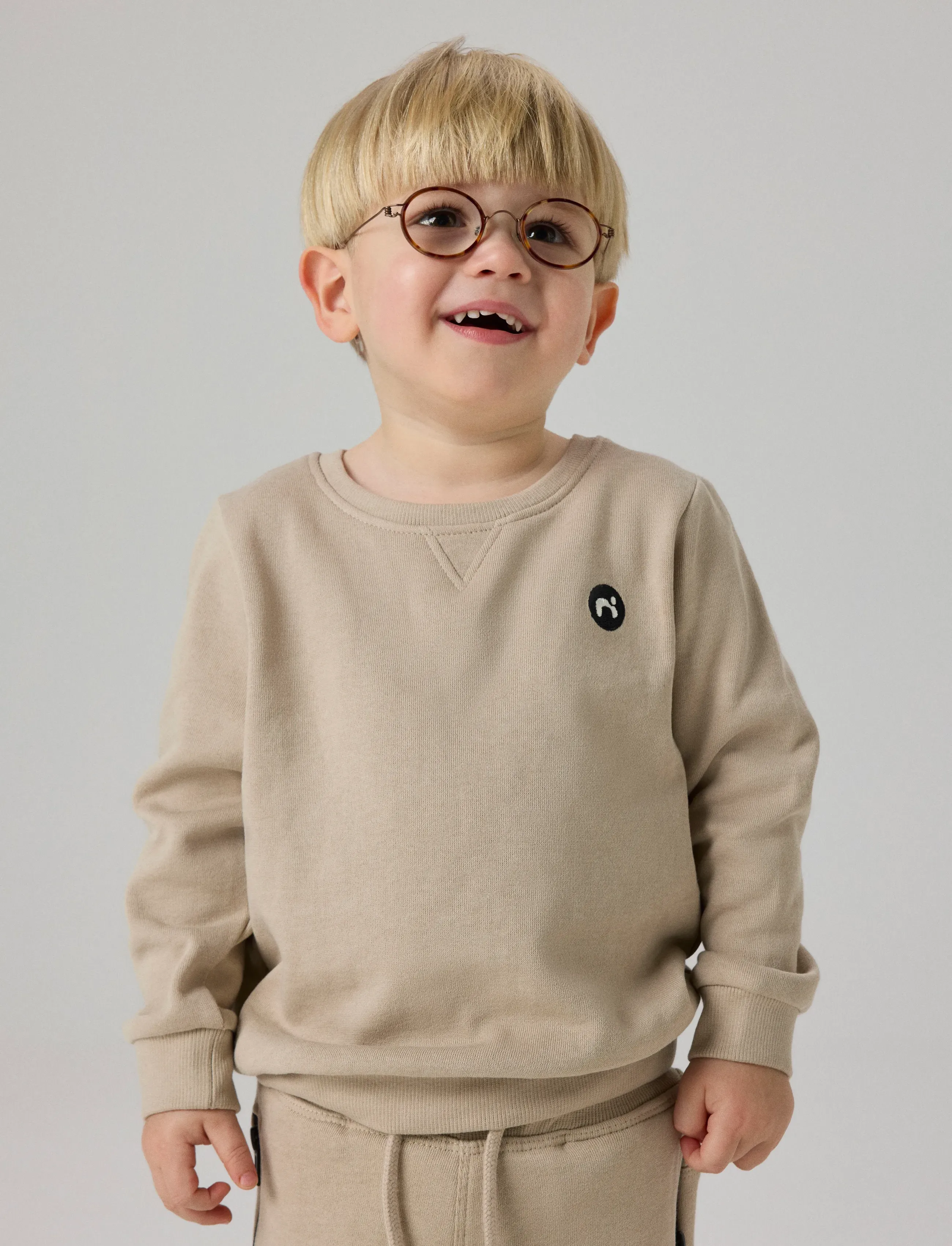 name it - NMMVIMO LS SWEAT BRU NOOS - sweatshirts - pure cashmere - 4