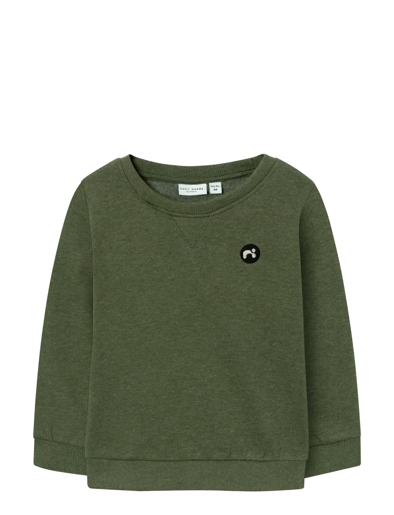 NMMVIMO LS SWEAT BRU NOOS - RIFLE GREEN