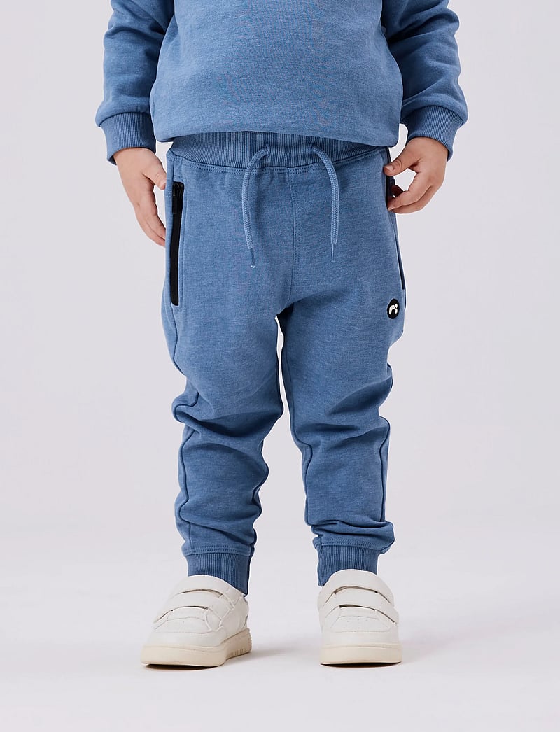 name it - NMMVIMO SWE PANT BRU NOOS - jogginghosen - coronet blue - 0