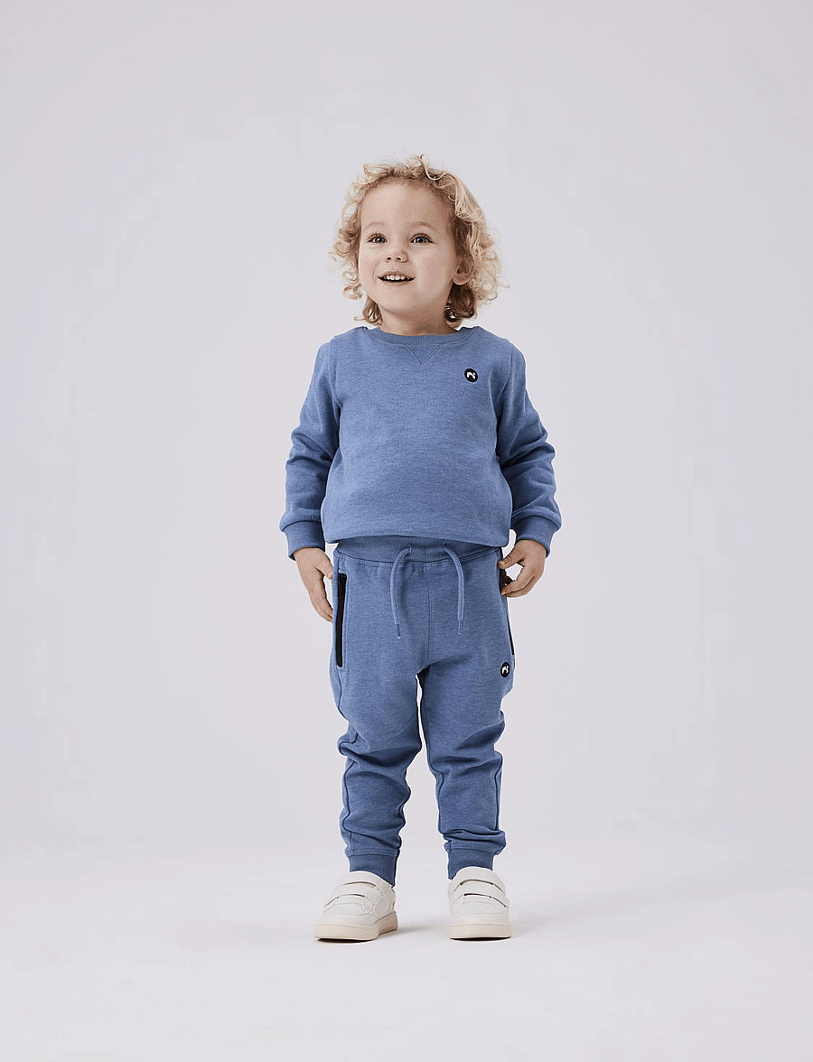name it - NMMVIMO SWE PANT BRU NOOS - jogginghosen - coronet blue - 3